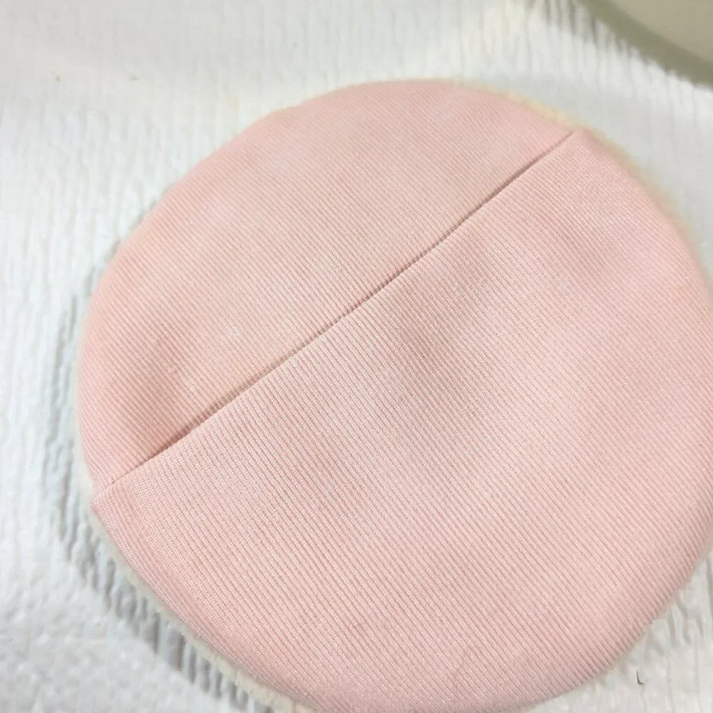 Vintage Estee Lauder Beautiful Perfumed Body Powder EMPTY container box  w/ puff